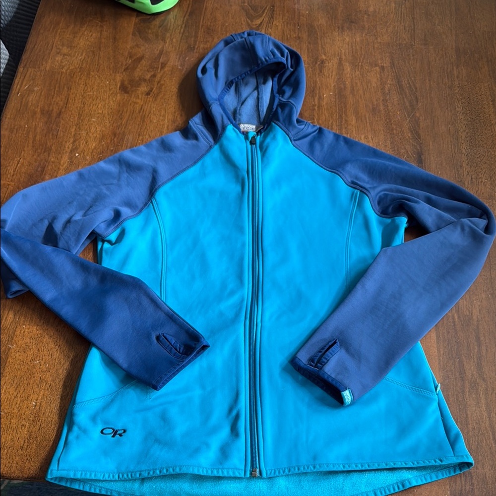 EUC Outdoor Research lightweight zip up hoodie